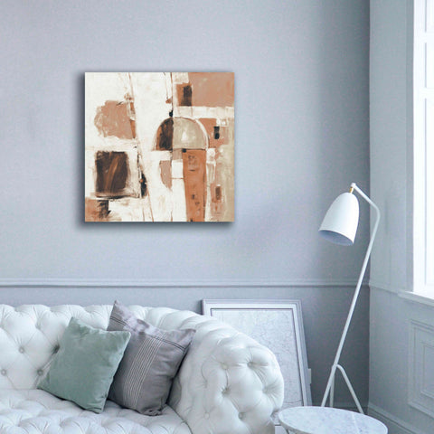 Image of 'Down To The Street Warm' by Mike Schick, Giclee Canvas Wall Art,37x37