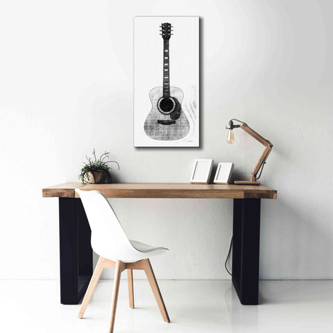 Image of 'Garage Band II' by Mike Schick, Giclee Canvas Wall Art,20 x 40