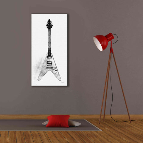 Image of 'Garage Band III' by Mike Schick, Giclee Canvas Wall Art,20 x 40