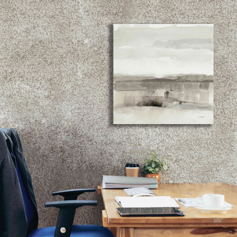 Image of 'Influence Of Line And Color Neutral' by Mike Schick, Giclee Canvas Wall Art,26x26