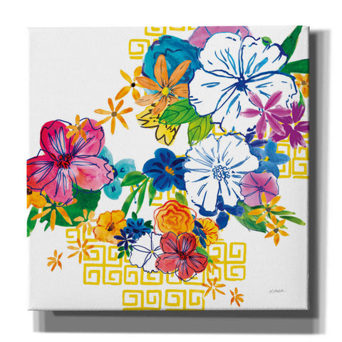 Image of 'Flower Power II' by Mike Schick, Giclee Canvas Wall Art