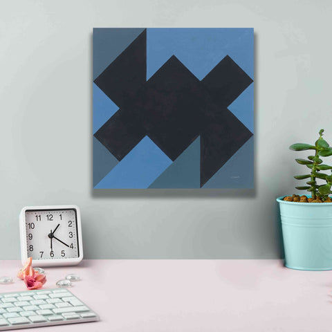 Image of 'Triangles II' by Mike Schick, Giclee Canvas Wall Art,12x12