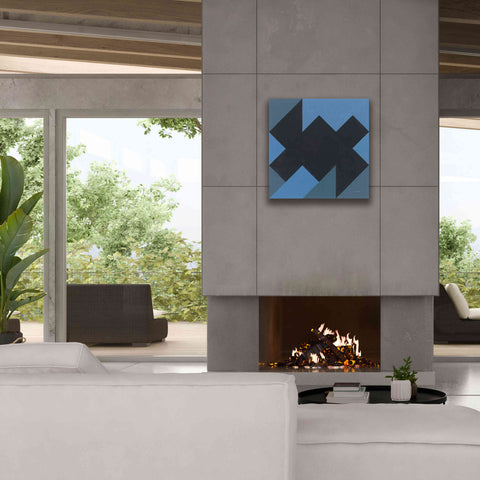 Image of 'Triangles II' by Mike Schick, Giclee Canvas Wall Art,26x26