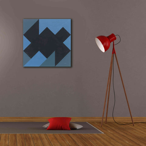 Image of 'Triangles II' by Mike Schick, Giclee Canvas Wall Art,26x26