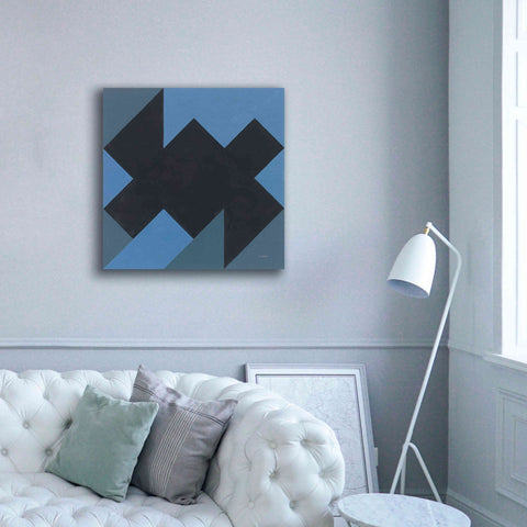 Image of 'Triangles II' by Mike Schick, Giclee Canvas Wall Art,37x37