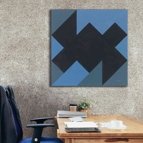 Image of 'Triangles II' by Mike Schick, Giclee Canvas Wall Art,37x37
