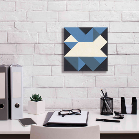 Image of 'Triangles III' by Mike Schick, Giclee Canvas Wall Art,12x12