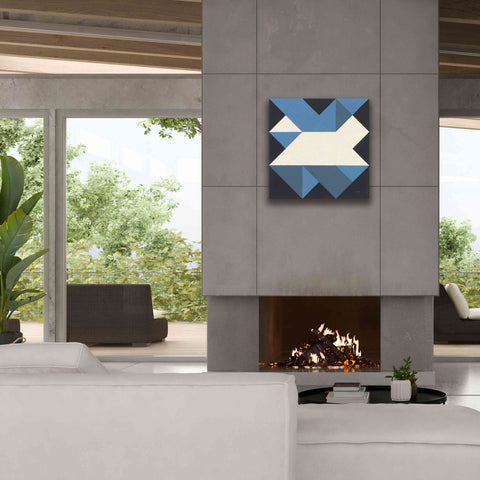 Image of 'Triangles III' by Mike Schick, Giclee Canvas Wall Art,26x26