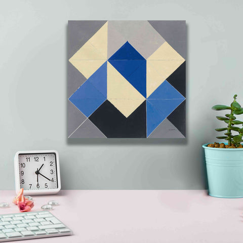 Image of 'Triangles IV' by Mike Schick, Giclee Canvas Wall Art,12x12