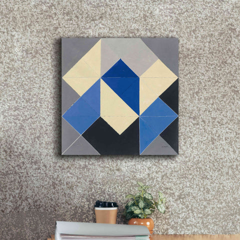Image of 'Triangles IV' by Mike Schick, Giclee Canvas Wall Art,18x18