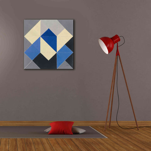 Image of 'Triangles IV' by Mike Schick, Giclee Canvas Wall Art,26x26