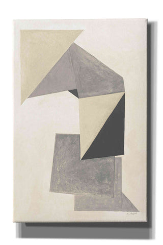 Image of 'Paper Trail Neutral' by Mike Schick, Giclee Canvas Wall Art