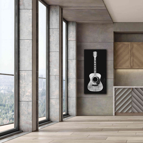 Image of 'Garage Band II Wb' by Mike Schick, Giclee Canvas Wall Art,30 x 60