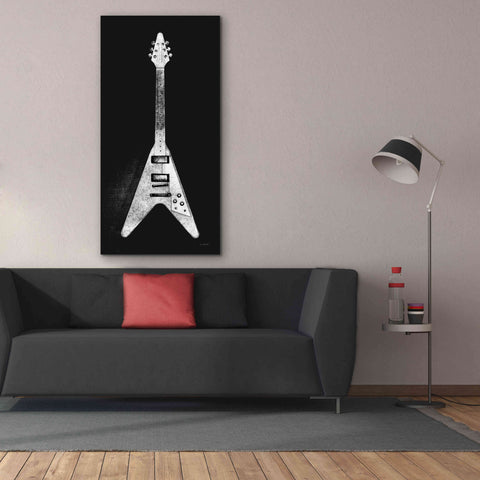 Image of 'Garage Band III Wb' by Mike Schick, Giclee Canvas Wall Art,30 x 60