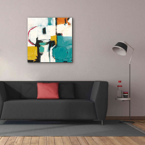 Image of 'Catalina II Pink' by Mike Schick, Giclee Canvas Wall Art,37x37
