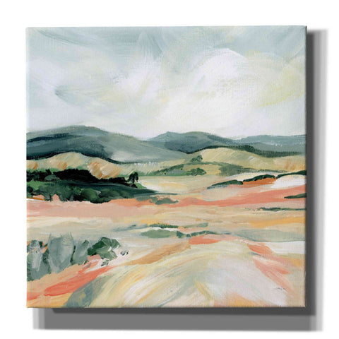 Image of 'Vermillion Landscape I' by Katrina Pete, Giclee Canvas Wall Art