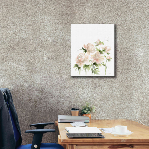 Image of 'Peonies I' by Katrina Pete, Giclee Canvas Wall Art,20x24
