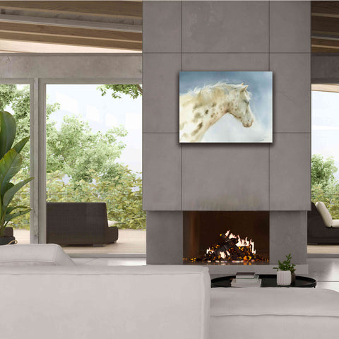 Image of 'Dapple Gray Horse' by Katrina Pete, Giclee Canvas Wall Art,34x26