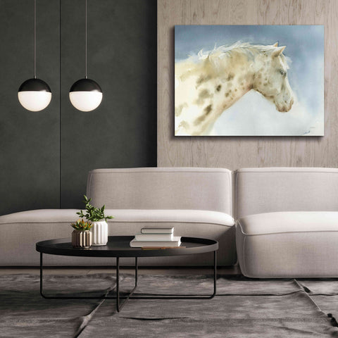 Image of 'Dapple Gray Horse' by Katrina Pete, Giclee Canvas Wall Art,54x40