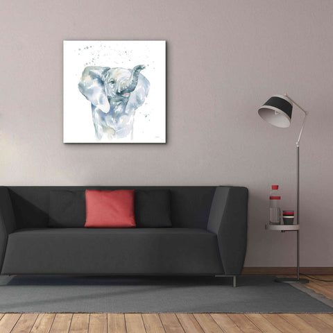 Image of 'Baby Elephant' by Katrina Pete, Giclee Canvas Wall Art,37x37