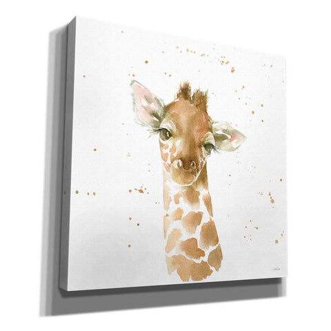 Image of 'Baby Giraffe' by Katrina Pete, Giclee Canvas Wall Art