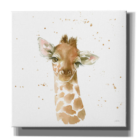 Image of 'Baby Giraffe' by Katrina Pete, Giclee Canvas Wall Art