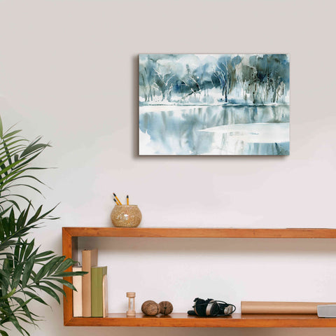 Image of 'Blue Reflections' by Katrina Pete, Giclee Canvas Wall Art,18x12