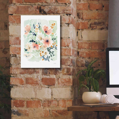 Image of 'Spring Florals' by Katrina Pete, Giclee Canvas Wall Art,12x16
