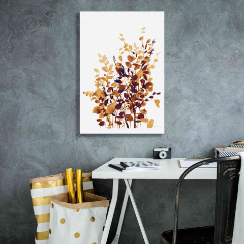 Image of 'Brown Botanicals' by Katrina Pete, Giclee Canvas Wall Art,18x26