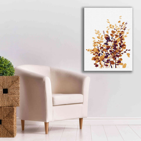 Image of 'Brown Botanicals' by Katrina Pete, Giclee Canvas Wall Art,26x34