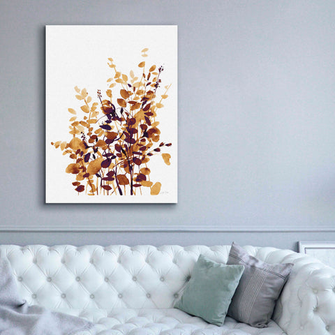 Image of 'Brown Botanicals' by Katrina Pete, Giclee Canvas Wall Art,40x54