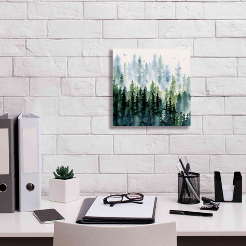 Image of 'Evening Treeline Sq' by Katrina Pete, Giclee Canvas Wall Art,12x12