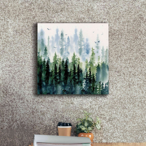 Image of 'Evening Treeline Sq' by Katrina Pete, Giclee Canvas Wall Art,18x18