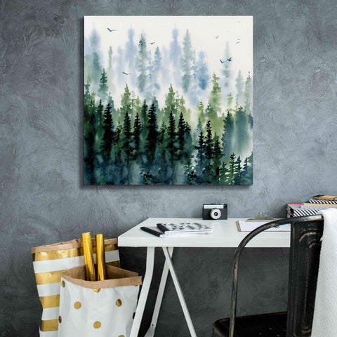 Image of 'Evening Treeline Sq' by Katrina Pete, Giclee Canvas Wall Art,26x26