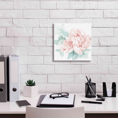 Image of 'Poetic Blooming I Pink' by Katrina Pete, Giclee Canvas Wall Art,12x12