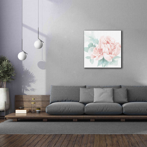 Image of 'Poetic Blooming I Pink' by Katrina Pete, Giclee Canvas Wall Art,37x37
