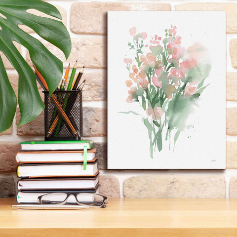 Image of 'Vibrant Blooms II' by Katrina Pete, Giclee Canvas Wall Art,12x16
