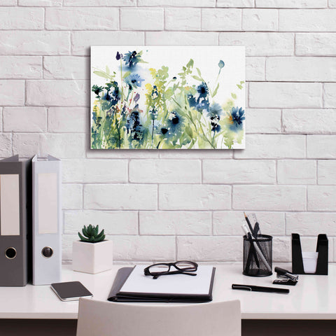 Image of 'Wild Meadow Flowers' by Katrina Pete, Giclee Canvas Wall Art,18x12
