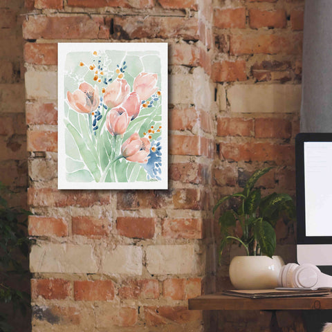 Image of 'Tulip Spray' by Katrina Pete, Giclee Canvas Wall Art,12x16
