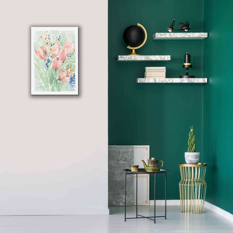 Image of 'Tulip Spray' by Katrina Pete, Giclee Canvas Wall Art,18x26