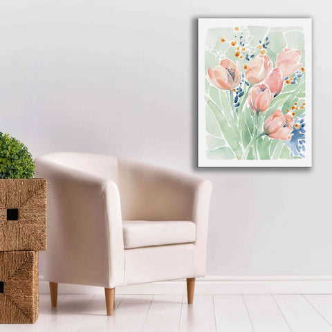 Image of 'Tulip Spray' by Katrina Pete, Giclee Canvas Wall Art,26x34