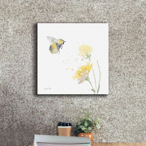 Image of 'Sunflower Meadow IV' by Katrina Pete, Giclee Canvas Wall Art,18x18