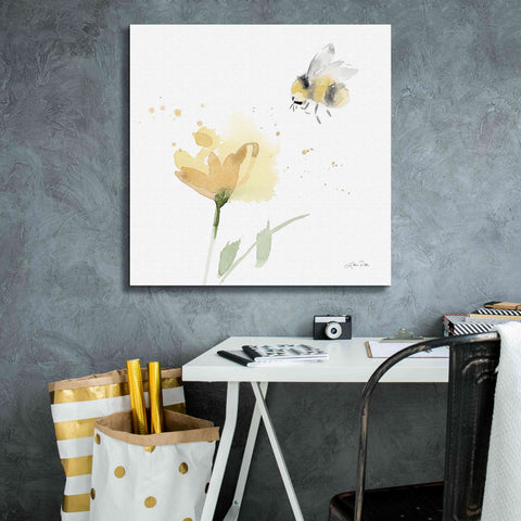 Image of 'Sunflower Meadow V' by Katrina Pete, Giclee Canvas Wall Art,26x26