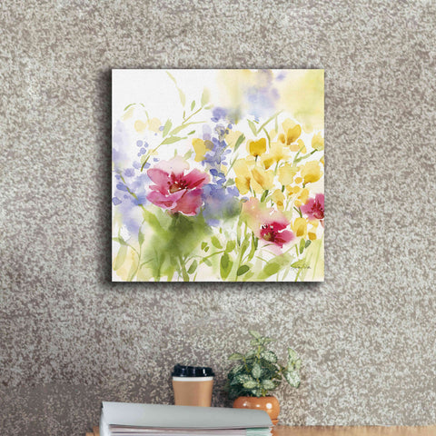 Image of 'Spring Meadow I' by Katrina Pete, Giclee Canvas Wall Art,18x18