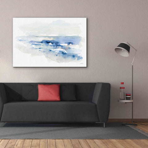 Image of 'Shoreline Blues II' by Katrina Pete, Giclee Canvas Wall Art,60x40