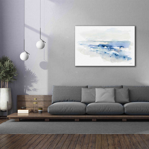 Image of 'Shoreline Blues II' by Katrina Pete, Giclee Canvas Wall Art,60x40