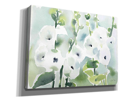Image of 'White Hollyhocks' by Katrina Pete, Giclee Canvas Wall Art