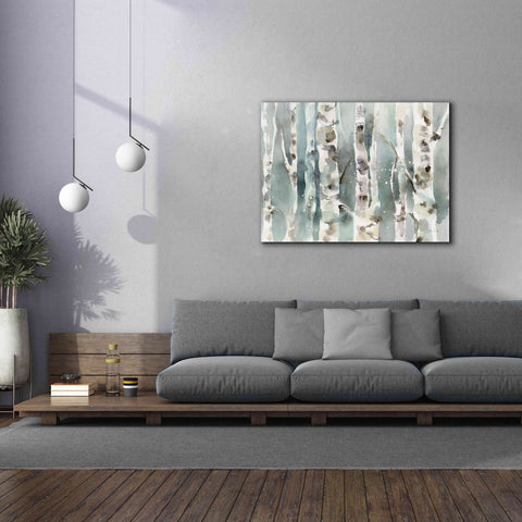 Image of 'Winter Birches' by Katrina Pete, Giclee Canvas Wall Art,54x40