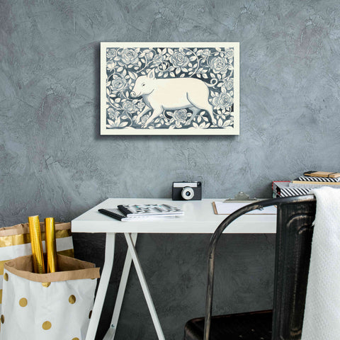 Image of 'Farm Life IV' by Miranda Thomas, Giclee Canvas Wall Art,18x12