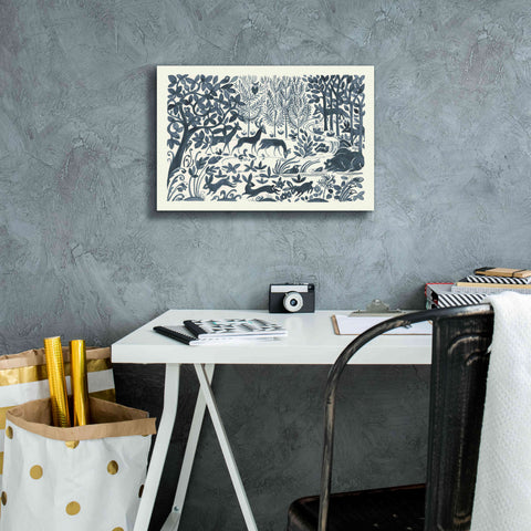 Image of 'Forest Life II' by Miranda Thomas, Giclee Canvas Wall Art,18x12